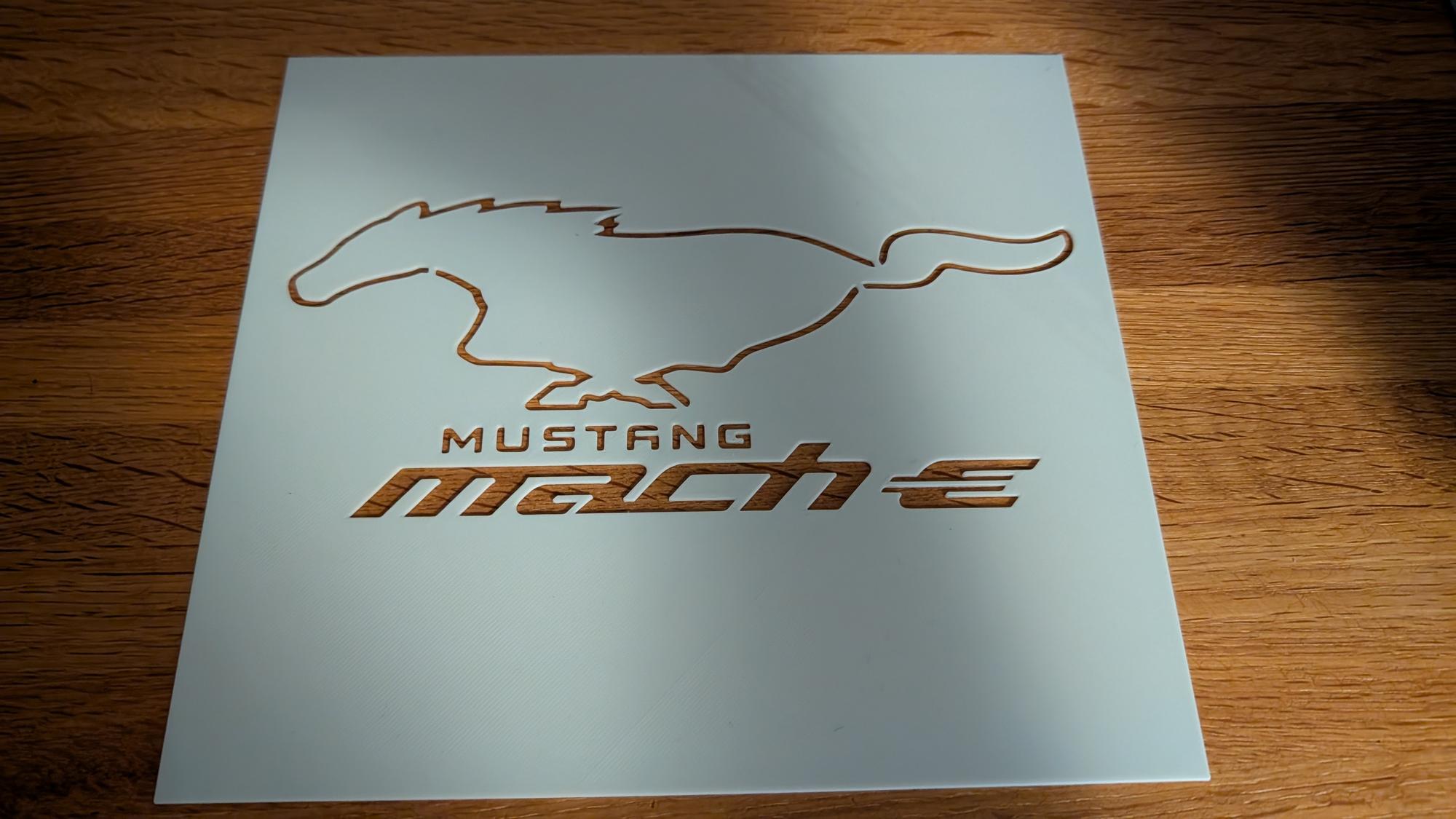 Mustang Logo Template — billede 1 af 2